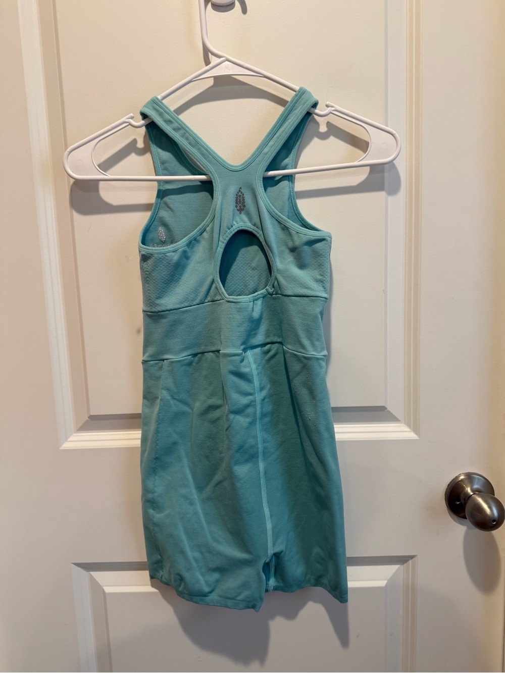 Free People FP Movement Every Single Time Runsie Cascade Blue Size XS / Small - Picture 4 of 5